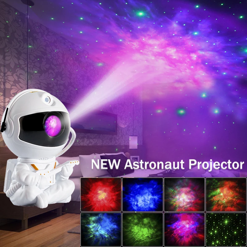 Astronaut Projector Starry Sky Galaxy Stars Projector Night Light LED Lamp for Bedroom Room Decor Nightlights kids gift
Astronaut Projector Starry Sky Galaxy Stars Projector Night Light LED Lamp for Bedroom Room Decor Nightlights kids gift