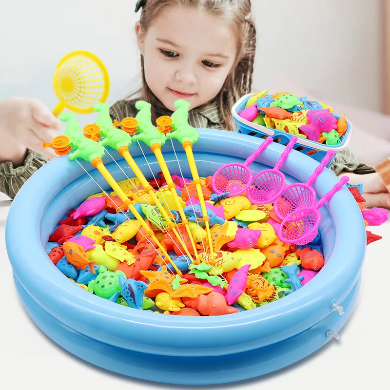 Children's Outdoor Fishing Toy Pool Set Simulation Fishing Net Summer Beach Water Park
Children's Outdoor Fishing Toy Pool Set Simulation Fishing Net Summer Beach Water Park