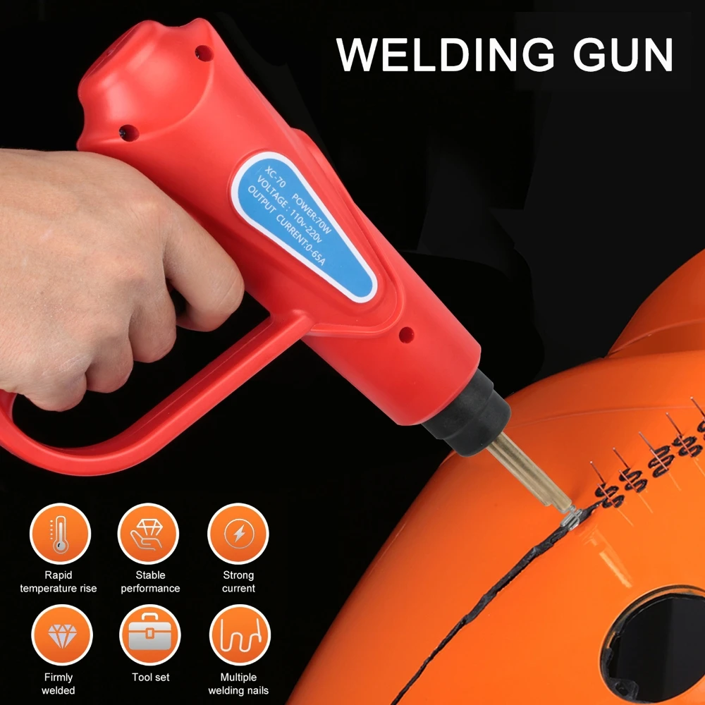 70W Car Bumper Repair Hot Staplers Machine Plastic Welding Gun Machine PVC Repairing Power Tool with 200Pcs Welding Studs Tips
70W Car Bumper Repair Hot Staplers Machine Plastic Welding Gun Machine PVC Repairing Power Tool with 200Pcs Welding Studs Tips
