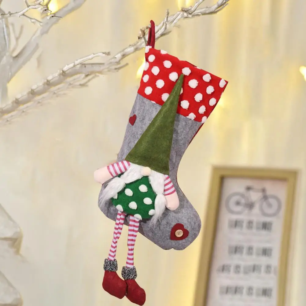 Good Long-legged Fine Workmanship Christmas Candy Bag Hanging Xmas Tree Decoration Stocking for Festival Christmas Sock
Good Long-legged Fine Workmanship Christmas Candy Bag Hanging Xmas Tree Decoration Stocking for Festival Christmas Sock
