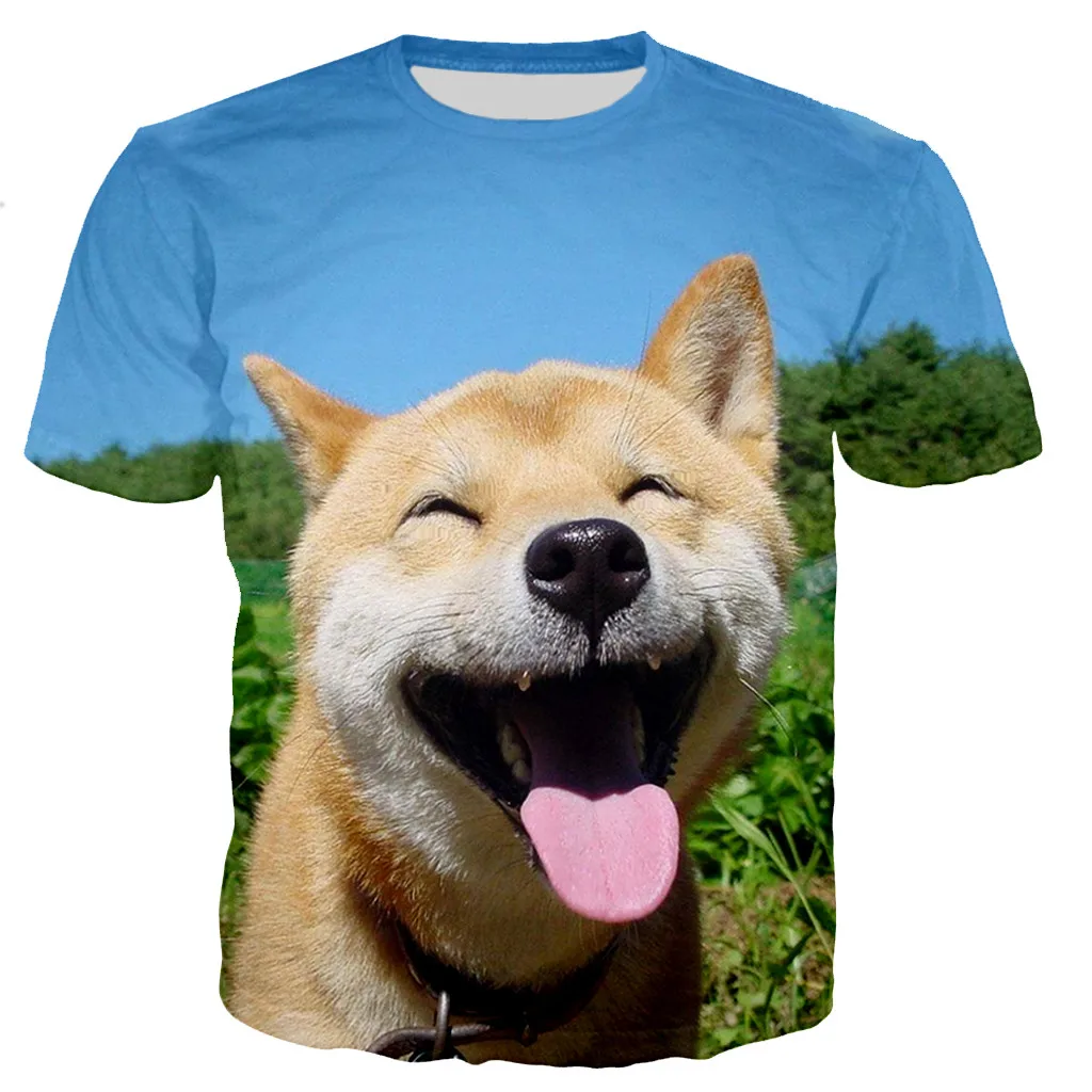 2022 Summer New Fashion Men/women 3D Shiba Inu Printed T-shirt Casual Harajuku Style Animal T Shirt Oversized Streetwear Tops
2022 Summer New Fashion Men/women 3D Shiba Inu Printed T-shirt Casual Harajuku Style Animal T Shirt Oversized Streetwear Tops