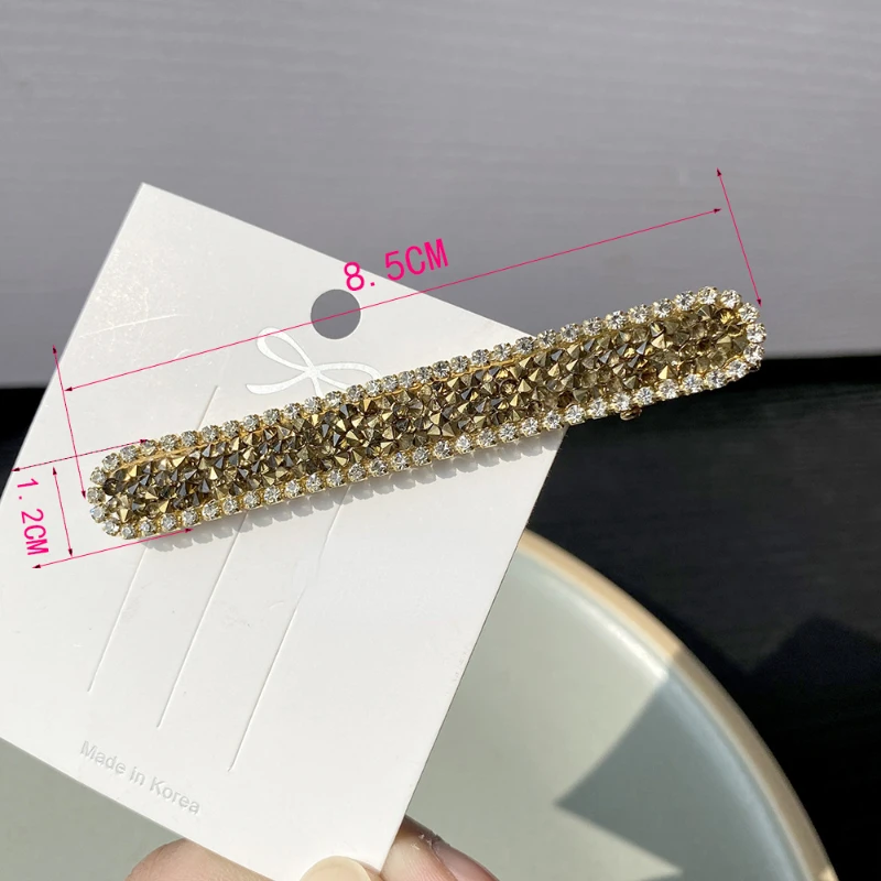2pcs Diamond Hairpins Women Bingbing Crystal Hair Clips Set Girls Luxury Shining Crystal Barrettes Hair Styling Accessories
2pcs Diamond Hairpins Women Bingbing Crystal Hair Clips Set Girls Luxury Shining Crystal Barrettes Hair Styling Accessories