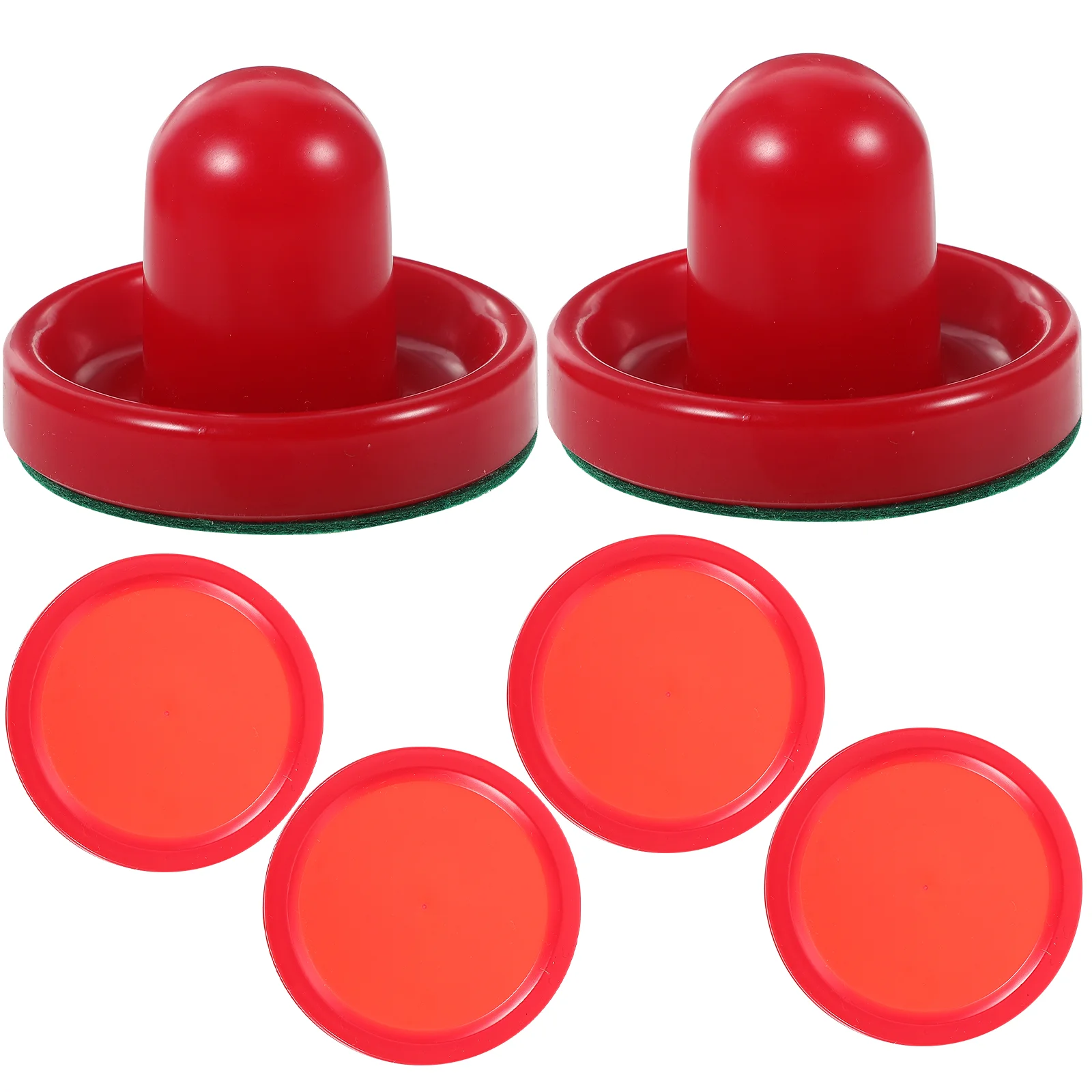 8PCS 76MM Air Hockey Pushers Pucks Replacement for Game Tables Goalies Header Kit Air Hockey Equipment Accessories (Red)
8PCS 76MM Air Hockey Pushers Pucks Replacement for Game Tables Goalies Header Kit Air Hockey Equipment Accessories (Red)