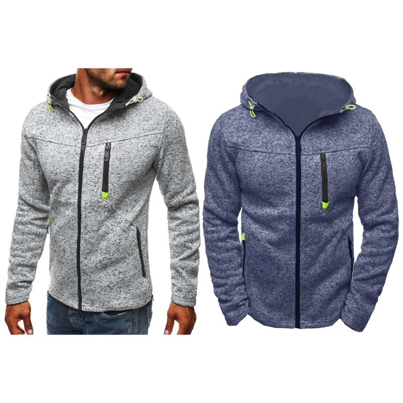 2Pcs Jacquard Hoodie Fleece Cardigan Hooded Coat Men's Hoodies Sweatshirts Zipper Hoody Sweatshirt 4XL Blue & Light Gray
2Pcs Jacquard Hoodie Fleece Cardigan Hooded Coat Men's Hoodies Sweatshirts Zipper Hoody Sweatshirt 4XL Blue & Light Gray
