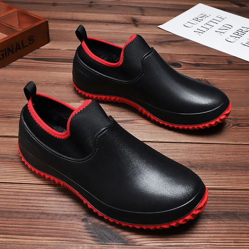 WEH Men Nonslip Chef Shoes Kitchen Work Cook Hotel Restaurant Working Rubber Shoes Comfortable Zapatos De Cocina Slip Resistant
WEH Men Nonslip Chef Shoes Kitchen Work Cook Hotel Restaurant Working Rubber Shoes Comfortable Zapatos De Cocina Slip Resistant