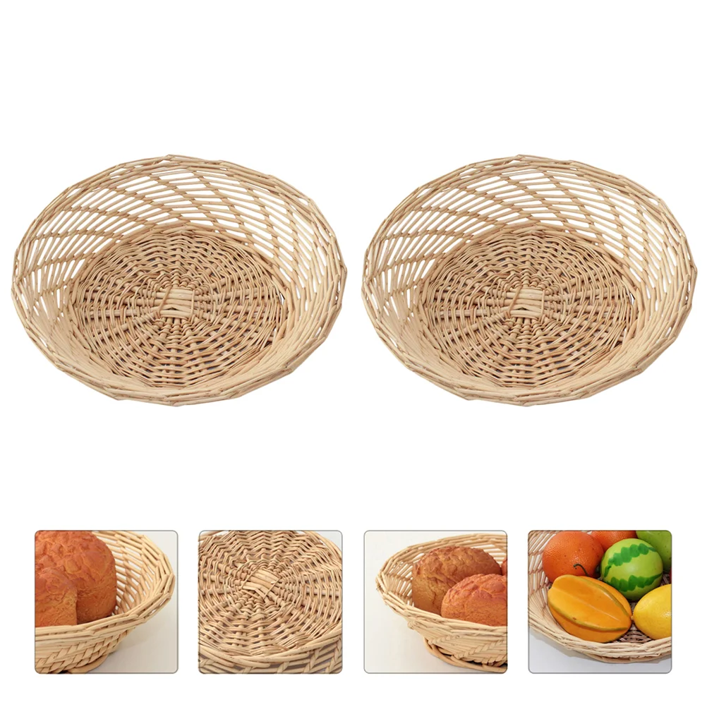 Basket Bread Fruit Baskets Round Easter Wicker Bambooserving Fruits Wood Woven Storage Steamed Bun
Basket Bread Fruit Baskets Round Easter Wicker Bambooserving Fruits Wood Woven Storage Steamed Bun