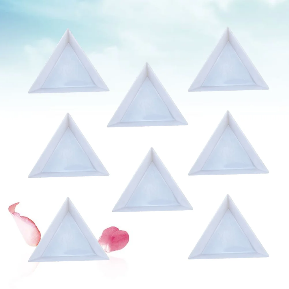 Jewelry Organizer Tray 24 ABS Triangle Tray Dish Jewelry Storage Case for Jewelry Rhinestones Findings Storage ( White )
Jewelry Organizer Tray 24 ABS Triangle Tray Dish Jewelry Storage Case for Jewelry Rhinestones Findings Storage ( White )
