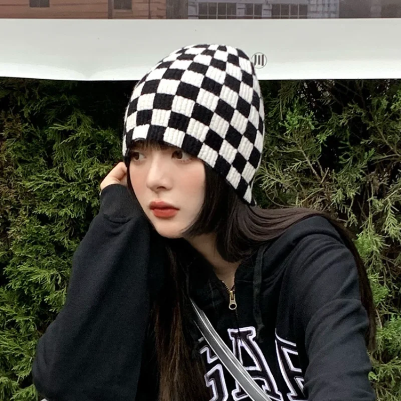 Шапка-бини вязаная уличная унисекс, Теплая Шапка-бини в шахматную клетку, уличная Лыжная шапка с черепом, Осень-зима
Шапка-бини вязаная уличная унисекс, Теплая Шапка-бини в шахматную клетку, уличная Лыжная шапка с черепом, Осень-зима