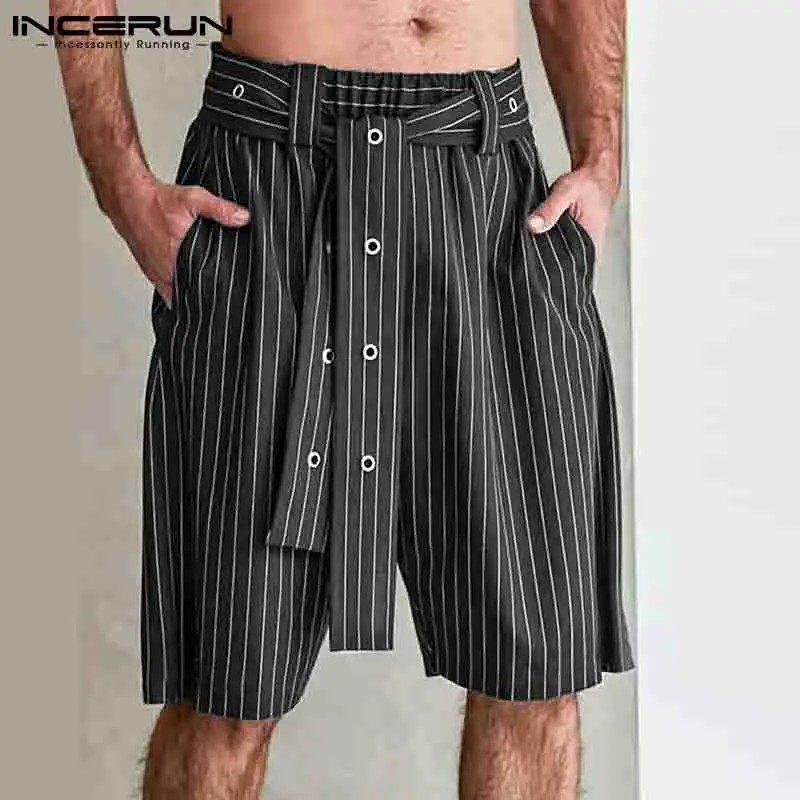 Fashion New Men Hot Sale Short Pants Stylish Male Casual Streetwear All-match Loose Striped Printing Stylish Pants S-5XL INCERUN
Fashion New Men Hot Sale Short Pants Stylish Male Casual Streetwear All-match Loose Striped Printing Stylish Pants S-5XL INCERUN