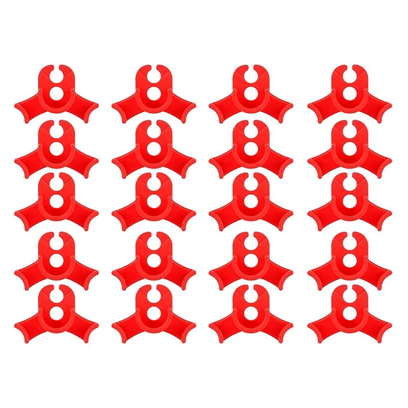 (Pack Of 100 Pieces) LST Clip, Low Pressure Training Plant Bender For Plant Training (Red)
(Pack Of 100 Pieces) LST Clip, Low Pressure Training Plant Bender For Plant Training (Red)