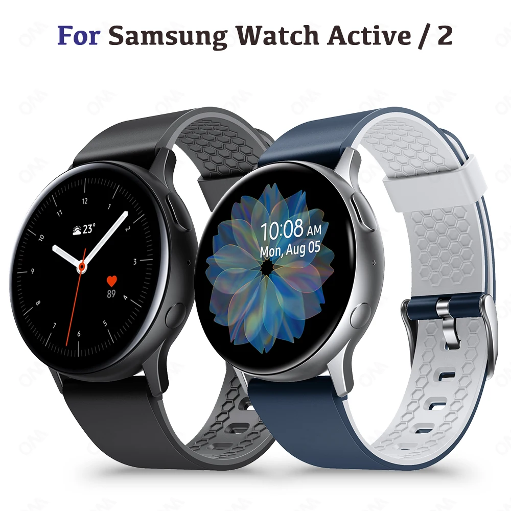 Silicone Strap for Samsung Galaxy Watch Active 2 Men Woman Fashion Watchband Replacement Accessories For Samsung Watch Active 2
Silicone Strap for Samsung Galaxy Watch Active 2 Men Woman Fashion Watchband Replacement Accessories For Samsung Watch Active 2