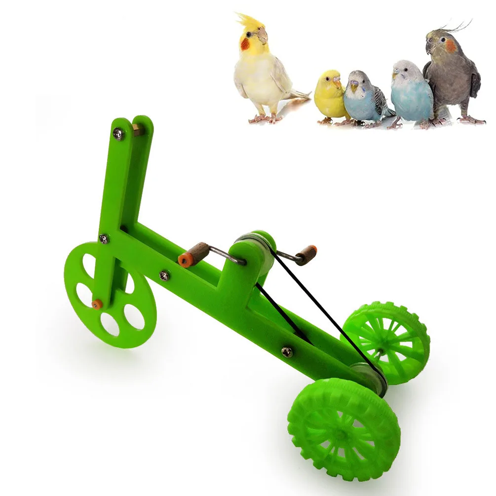 Funny Parrot Bike Toy Birds Training Plaything Supplies Interactive Props for Parakeet Cockatiel Conure Love bird Bird Supplies
Funny Parrot Bike Toy Birds Training Plaything Supplies Interactive Props for Parakeet Cockatiel Conure Love bird Bird Supplies