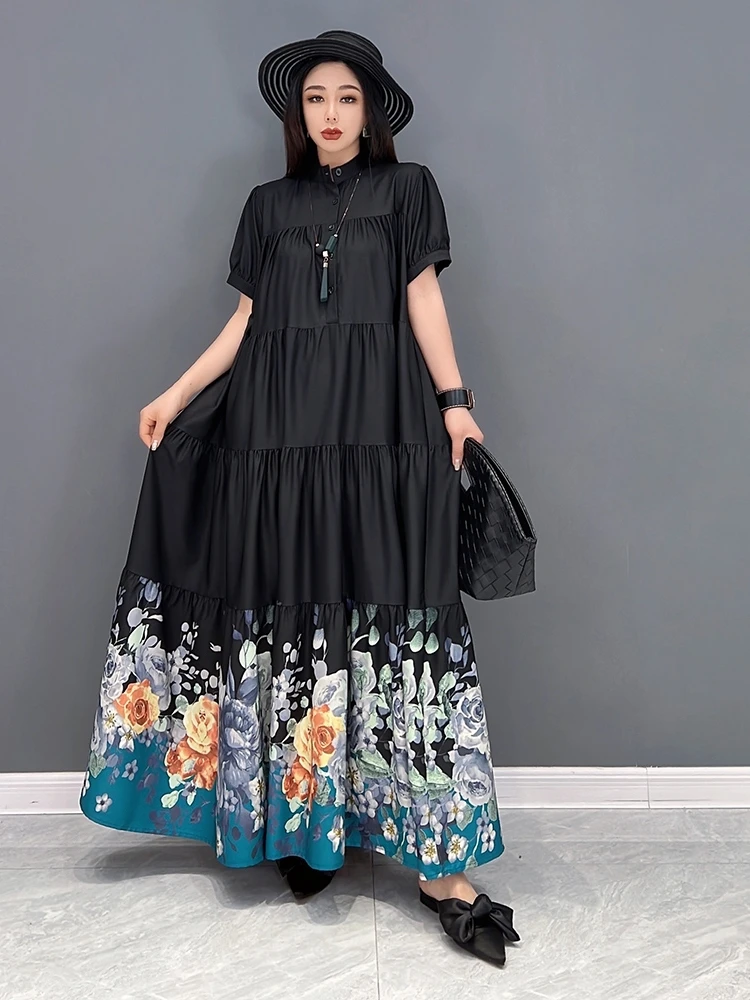 SuperAen 2022 Summer New Fashion Casual Cotton and Hemp Puff Sleeve Shirt Embroidered A Line Dress for Women
SuperAen 2022 Summer New Fashion Casual Cotton and Hemp Puff Sleeve Shirt Embroidered A Line Dress for Women