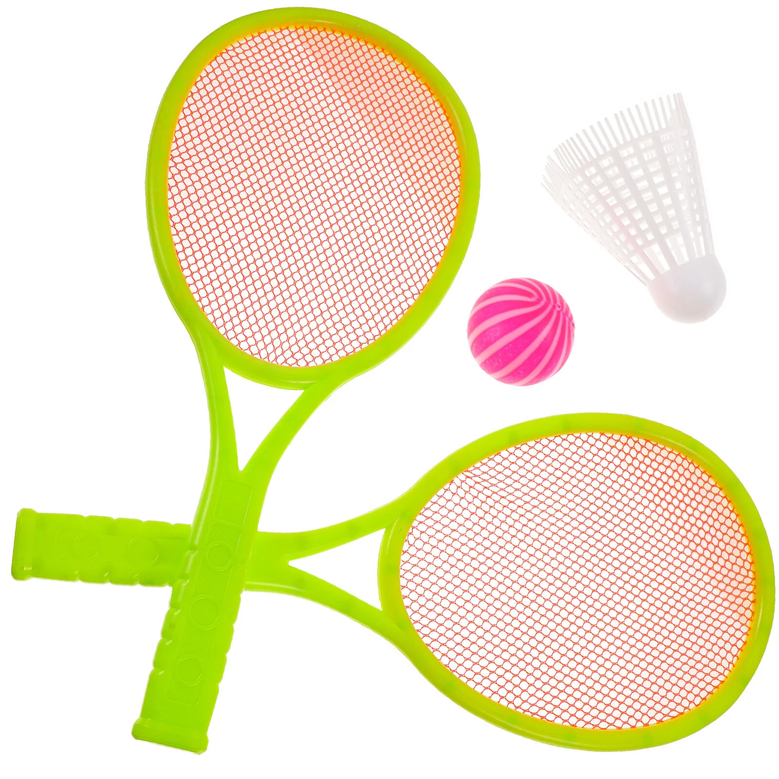4PCS Kids Tennis Racket Set With Tennis Racquet Toys For Outdoor Sports Summer Beach Lawn Play Game ( Large Size, 2pcs
4PCS Kids Tennis Racket Set With Tennis Racquet Toys For Outdoor Sports Summer Beach Lawn Play Game ( Large Size, 2pcs