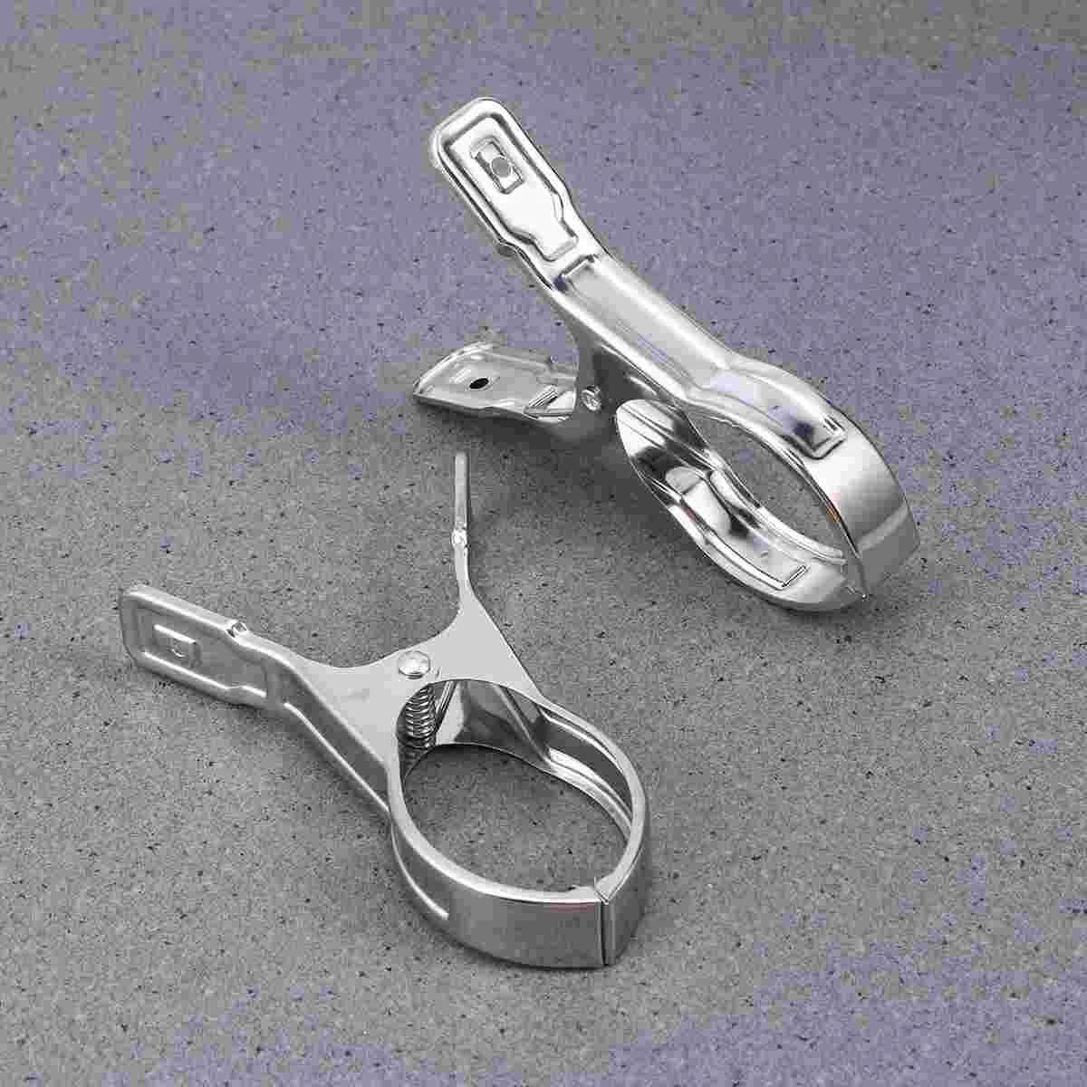 2PC Stainless Steel Quilt Drying Clothes Large Clip Thicken Springs High Elastic Smooth Jaws 148CM (Silver)
2PC Stainless Steel Quilt Drying Clothes Large Clip Thicken Springs High Elastic Smooth Jaws 148CM (Silver)