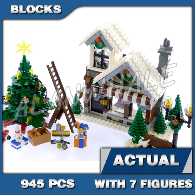 945pcs Creative Expert Winter Village Toy Shop Christmas Tree Wooden Bench 36002 Building Blocks Sets Compatible With Model
945pcs Creative Expert Winter Village Toy Shop Christmas Tree Wooden Bench 36002 Building Blocks Sets Compatible With Model