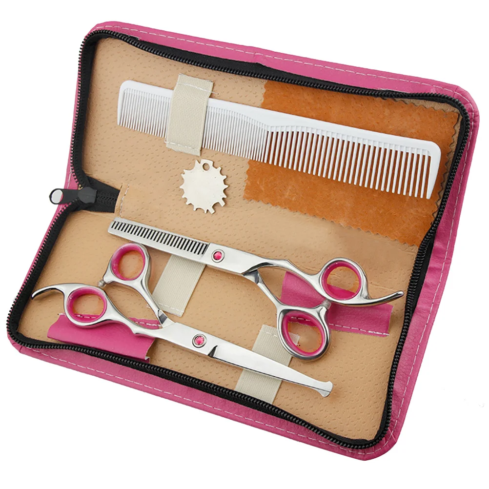 5 Pcs Hair Salon Suit Barber Scissor Set Hairdressing Scissors Home Tool Set Modeling Hair Styling Tools
5 Pcs Hair Salon Suit Barber Scissor Set Hairdressing Scissors Home Tool Set Modeling Hair Styling Tools