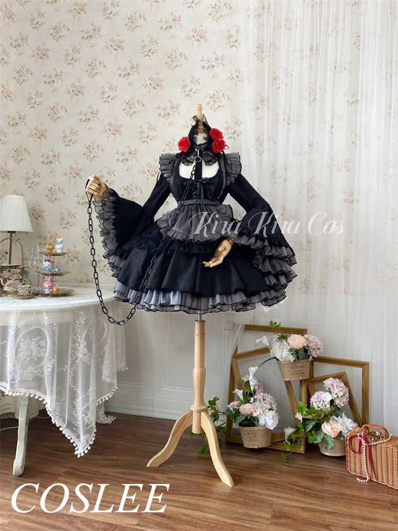 COSLEE Marin Kitagawa Cosplay Costume My Dress-Up Darling Gorgeous Lolita Maid Dress Activity Party Role Play Clothing Hot Anime
COSLEE Marin Kitagawa Cosplay Costume My Dress-Up Darling Gorgeous Lolita Maid Dress Activity Party Role Play Clothing Hot Anime