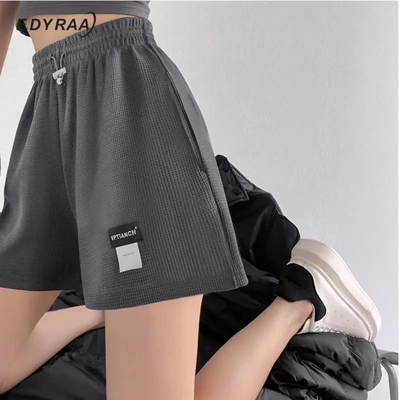F.DYRAA Waffle Sports Shorts Women Loose Shorts Casual High Waist Pocket Fitness Shorts Hot Pants Homewear Bottoms Sweatshorts
F.DYRAA Waffle Sports Shorts Women Loose Shorts Casual High Waist Pocket Fitness Shorts Hot Pants Homewear Bottoms Sweatshorts