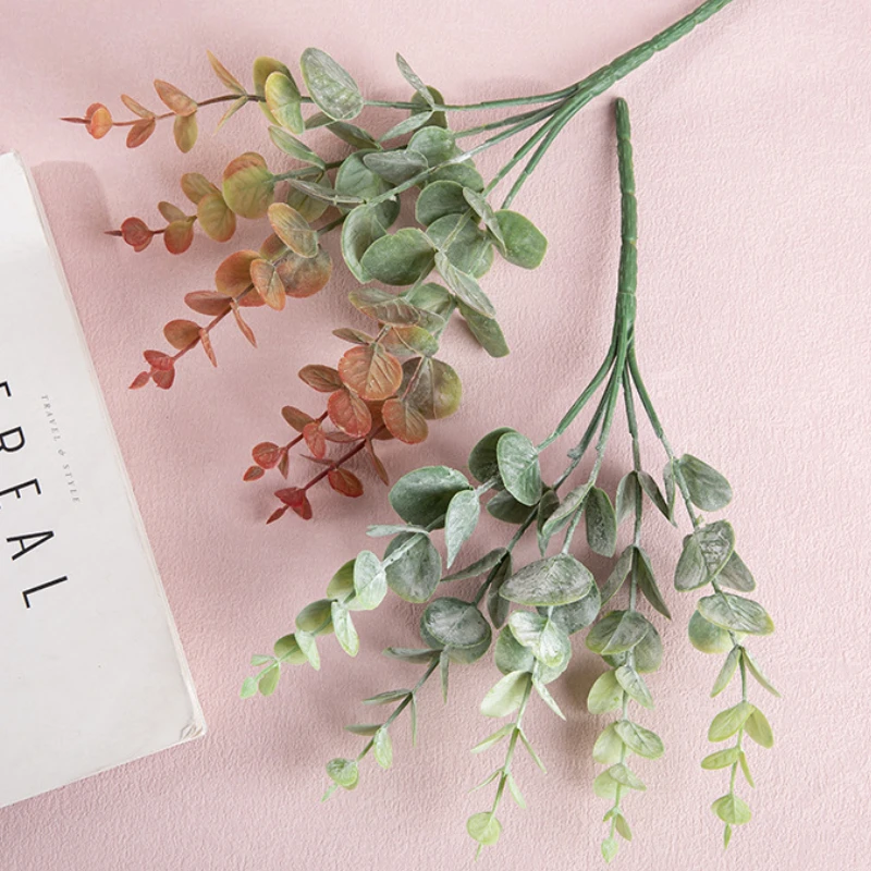 Green Eucalyptus Branch Artificial Plastic Plants Leaves Christmas Wedding Garden Vase DIY Home Decoration Faux Fake Flowers
Green Eucalyptus Branch Artificial Plastic Plants Leaves Christmas Wedding Garden Vase DIY Home Decoration Faux Fake Flowers