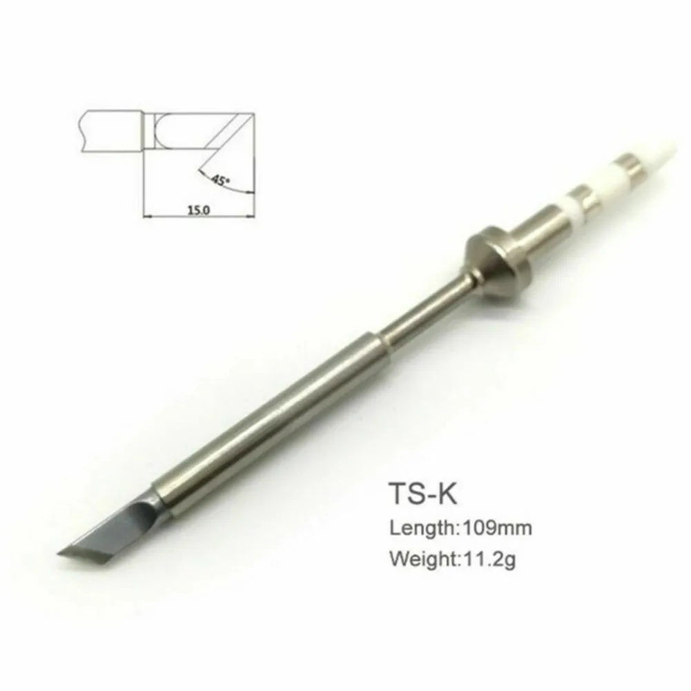 1PCS TS100 Mini Digital LCD Soldering Iron Tip Original Replacement Solder Tip 12-24V 10.5cm Length Welding Tools Parts
1PCS TS100 Mini Digital LCD Soldering Iron Tip Original Replacement Solder Tip 12-24V 10.5cm Length Welding Tools Parts
