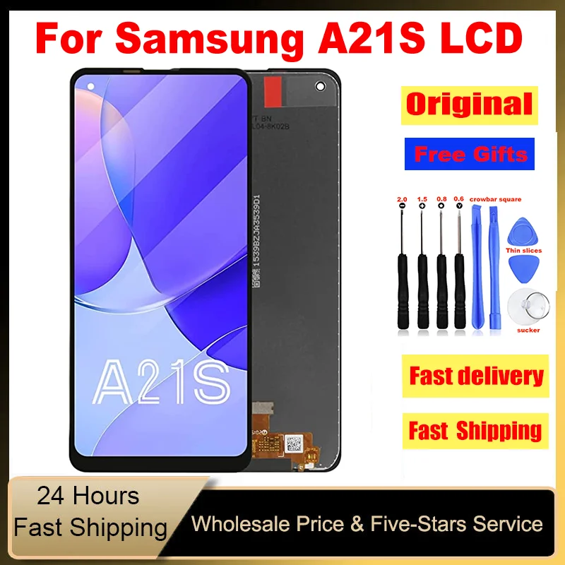 6.5 inches Original For Samsung Galaxy A21S Display Touch Screen Digitizer For Samsung A217 A217F Lcds Mobile Phone LCD Screens
6.5 inches Original For Samsung Galaxy A21S Display Touch Screen Digitizer For Samsung A217 A217F Lcds Mobile Phone LCD Screens