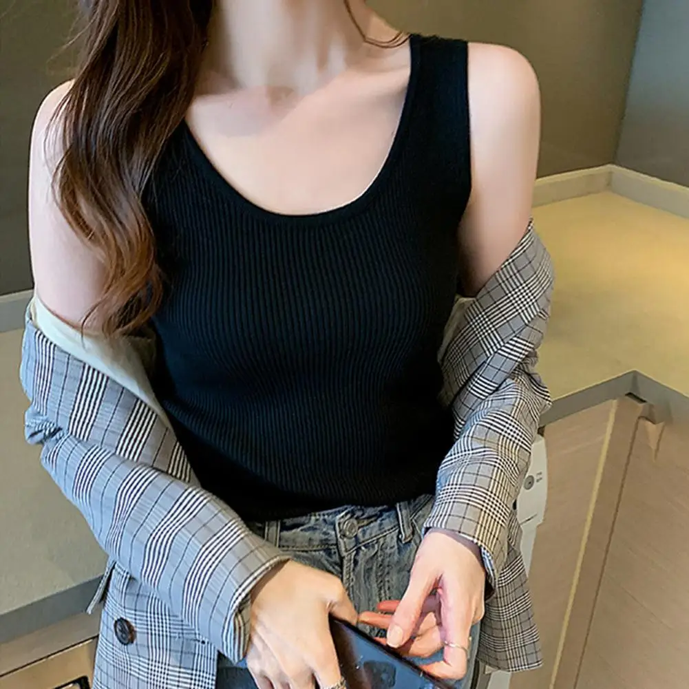 Fashion Women Cami Top Sleeveless Soft Summer Ladies Basic Camisole Shirt Moisture Wicking Women Casual Camisole Daily Wear
Fashion Women Cami Top Sleeveless Soft Summer Ladies Basic Camisole Shirt Moisture Wicking Women Casual Camisole Daily Wear