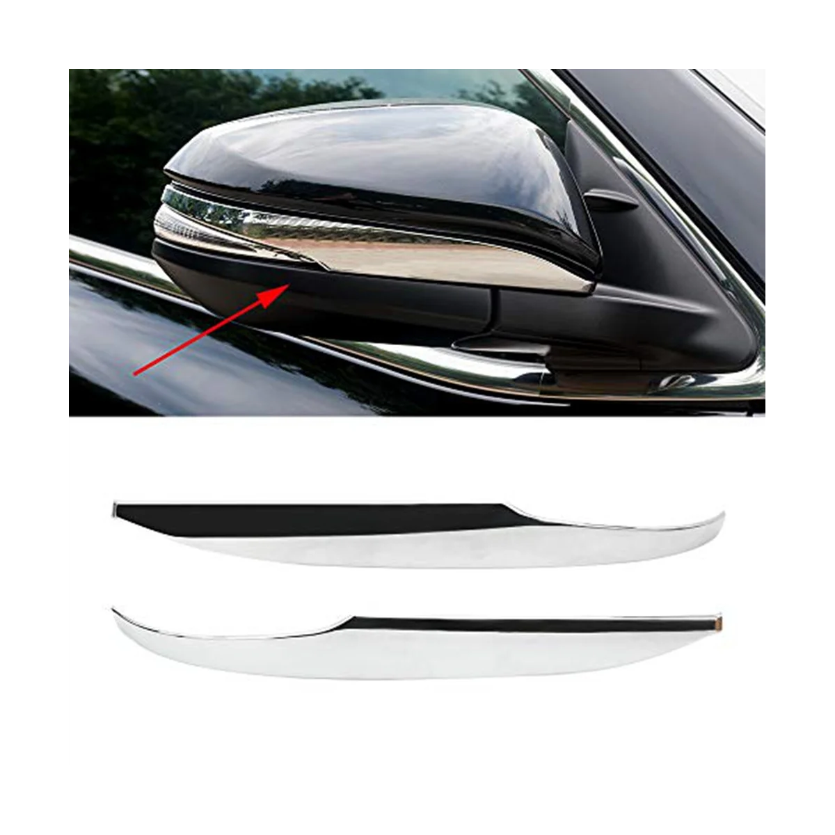 Car Chrome Side Rearview Mirror Trim Cover Decorative for Toyota Highlander 2014 2015 2016 2017 2018 2019
Car Chrome Side Rearview Mirror Trim Cover Decorative for Toyota Highlander 2014 2015 2016 2017 2018 2019