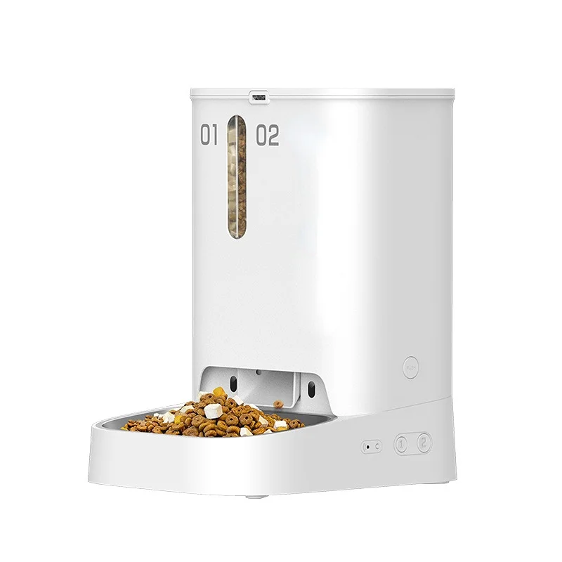 Intelligent Double Storage Cabinet Automatic Feeding Machine Timing Self-service Food Cat Food Bowl Pet Supplies Feeder
Intelligent Double Storage Cabinet Automatic Feeding Machine Timing Self-service Food Cat Food Bowl Pet Supplies Feeder