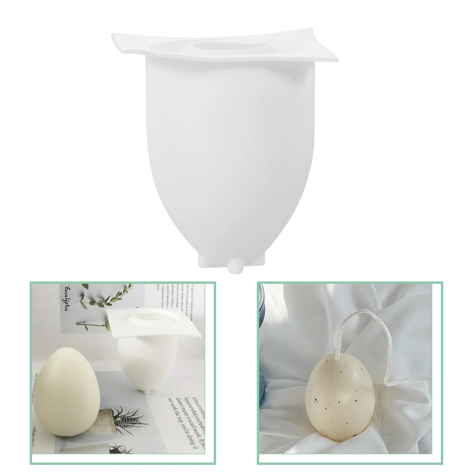 Mold Egg Silicone Molds Baking Soap Resin Making Mould Chocolate Cake Easter Sculpture Model Irregular Holder Wax Flower Vase
Mold Egg Silicone Molds Baking Soap Resin Making Mould Chocolate Cake Easter Sculpture Model Irregular Holder Wax Flower Vase