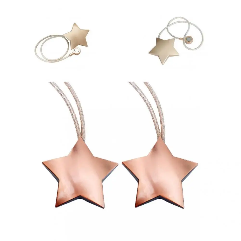 2Pcs Curtain Clip Useful Metal Elastic Mini Pentagram Curtain Clip for Restaurant Curtain Buckle Curtain Holder
2Pcs Curtain Clip Useful Metal Elastic Mini Pentagram Curtain Clip for Restaurant Curtain Buckle Curtain Holder