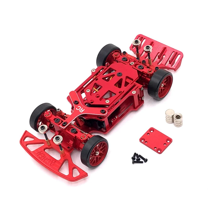 All Metal Wheelbase Adjustable Chassis Frame KIT For Wltoys 284131 K969 K989 KYOSHO MINI-Z 1/28 RC Car Parts
All Metal Wheelbase Adjustable Chassis Frame KIT For Wltoys 284131 K969 K989 KYOSHO MINI-Z 1/28 RC Car Parts