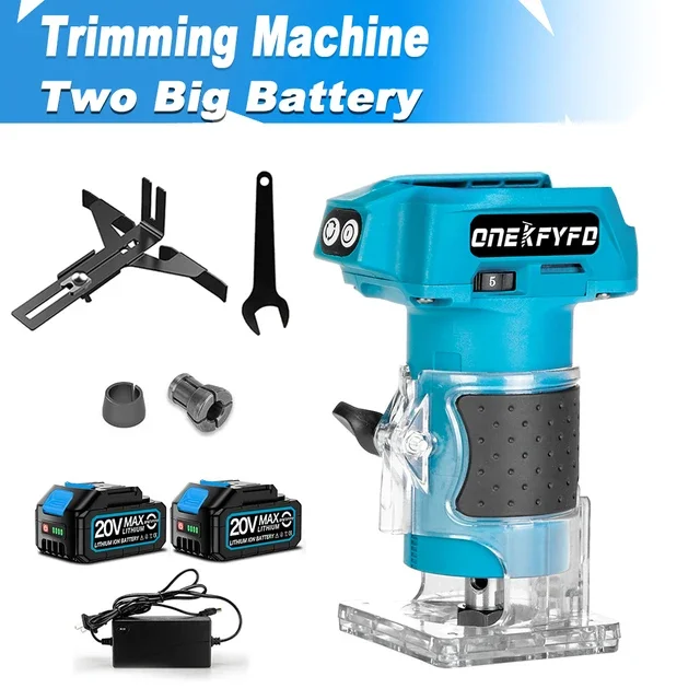 Аккумуляторный бесщеточный фрезер ONEKFYFD 18В
Аккумуляторный бесщеточный фрезер ONEKFYFD 18В