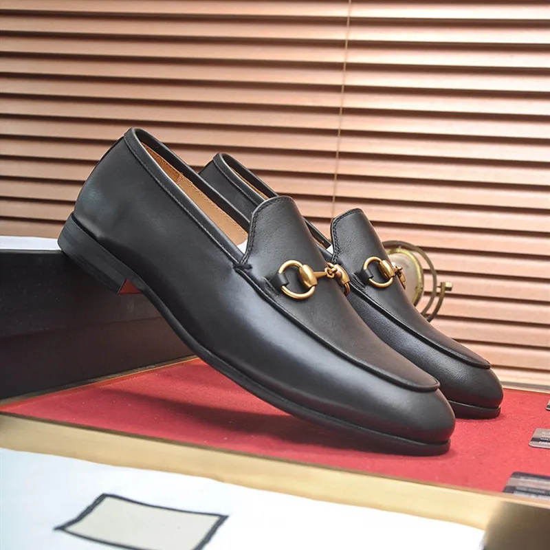 Formal Dress Shoes For Gentle Men Luxury brands Black Genuine Leather Shoes Pointed Toe Mens Business Oxfords Casual designers
Formal Dress Shoes For Gentle Men Luxury brands Black Genuine Leather Shoes Pointed Toe Mens Business Oxfords Casual designers