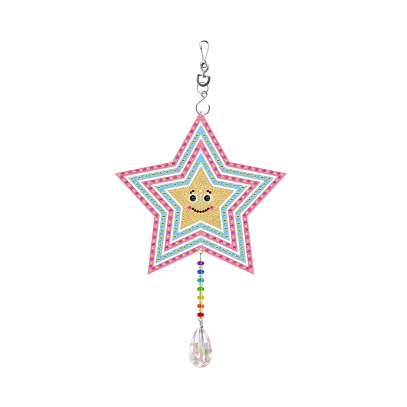 DIY Diamond Painting Ornaments Garlands Door And Window Decoration Deformed Wind Chime Ornament
DIY Diamond Painting Ornaments Garlands Door And Window Decoration Deformed Wind Chime Ornament