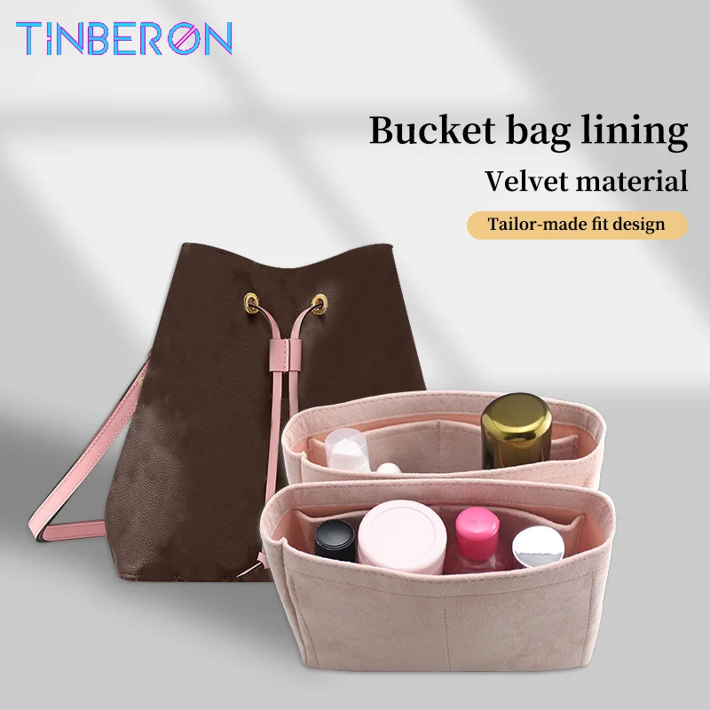 Bag Insert Organizer Suitable for Bucket Bag Storage Cosmetic Bag Double Layer Suede Bag Liner Large Capacity Zipper Bag in Bag
Bag Insert Organizer Suitable for Bucket Bag Storage Cosmetic Bag Double Layer Suede Bag Liner Large Capacity Zipper Bag in Bag