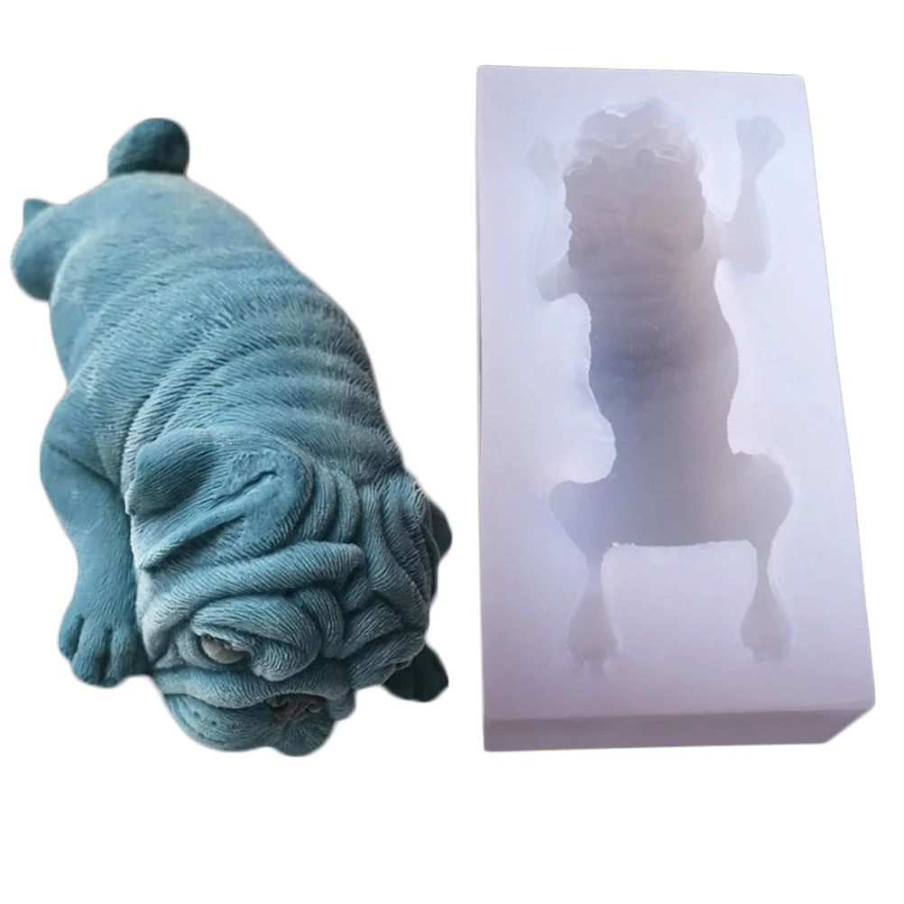 Silicone Dog Moldstreat Shar Fondant Craft Resin Animal 3D Ice Mousse Pug Cream Baking Casting Soap
Silicone Dog Moldstreat Shar Fondant Craft Resin Animal 3D Ice Mousse Pug Cream Baking Casting Soap