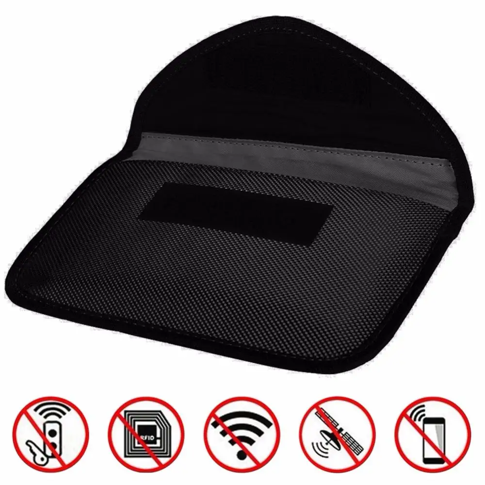 Double Layer Signal Blocker Bag Anti-radiation Anti-tracking Gps Phone Shielding Pouch Wallet Id Card Holder
Double Layer Signal Blocker Bag Anti-radiation Anti-tracking Gps Phone Shielding Pouch Wallet Id Card Holder