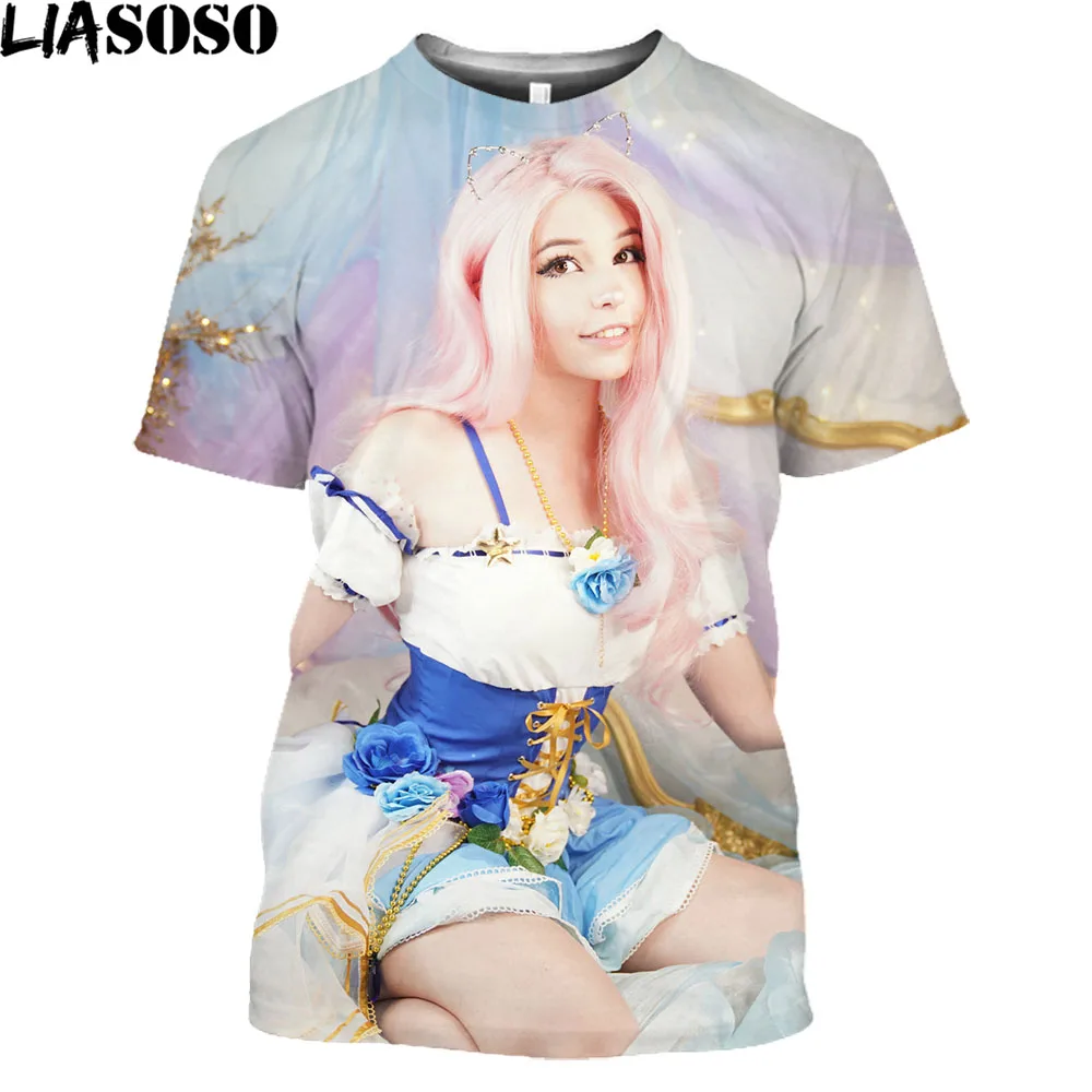 BELLE DELPHINE Hentai Japanese Anime Men's Fashion Tee Shirt Short Sleeve Casual 2021 New Arrival T-Shirt Otaku Harajuku Shirt
BELLE DELPHINE Hentai Japanese Anime Men's Fashion Tee Shirt Short Sleeve Casual 2021 New Arrival T-Shirt Otaku Harajuku Shirt