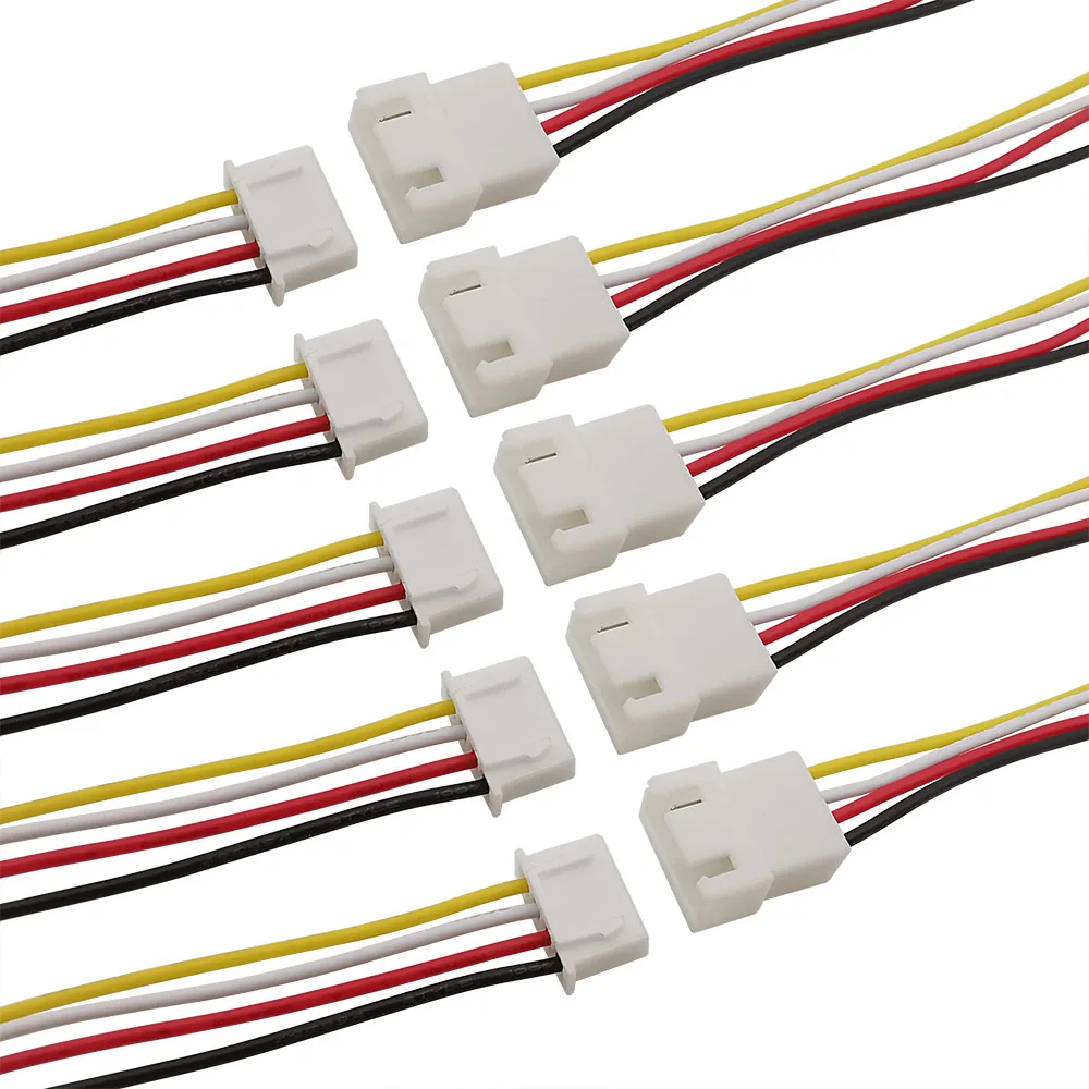 10 шт./лот 26AWG JST XH шаг 2,54 мм, 4-контактный штекер и гнездо, коннектор для провода XH2.54, электрические провода, кабель 20 см
10 шт./лот 26AWG JST XH шаг 2,54 мм, 4-контактный штекер и гнездо, коннектор для провода XH2.54, электрические провода, кабель 20 см