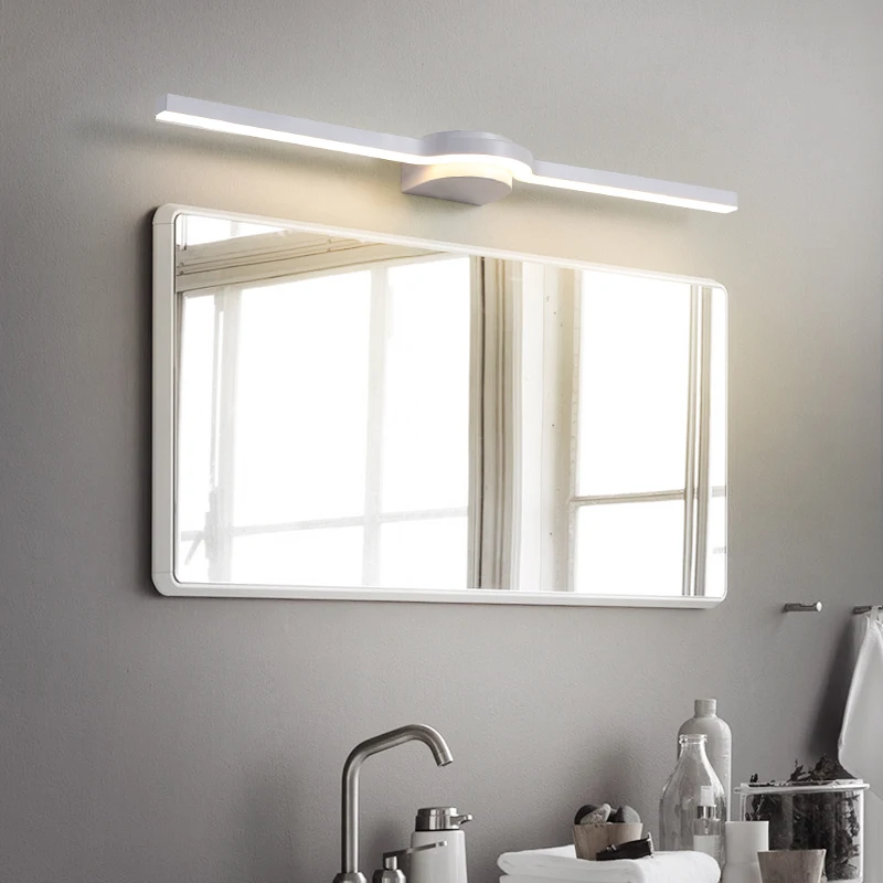 Modern Led Wall Lamp Bright Mirror Bathroom Bedroom Black/White Wall Sconce Light Fixture
Modern Led Wall Lamp Bright Mirror Bathroom Bedroom Black/White Wall Sconce Light Fixture