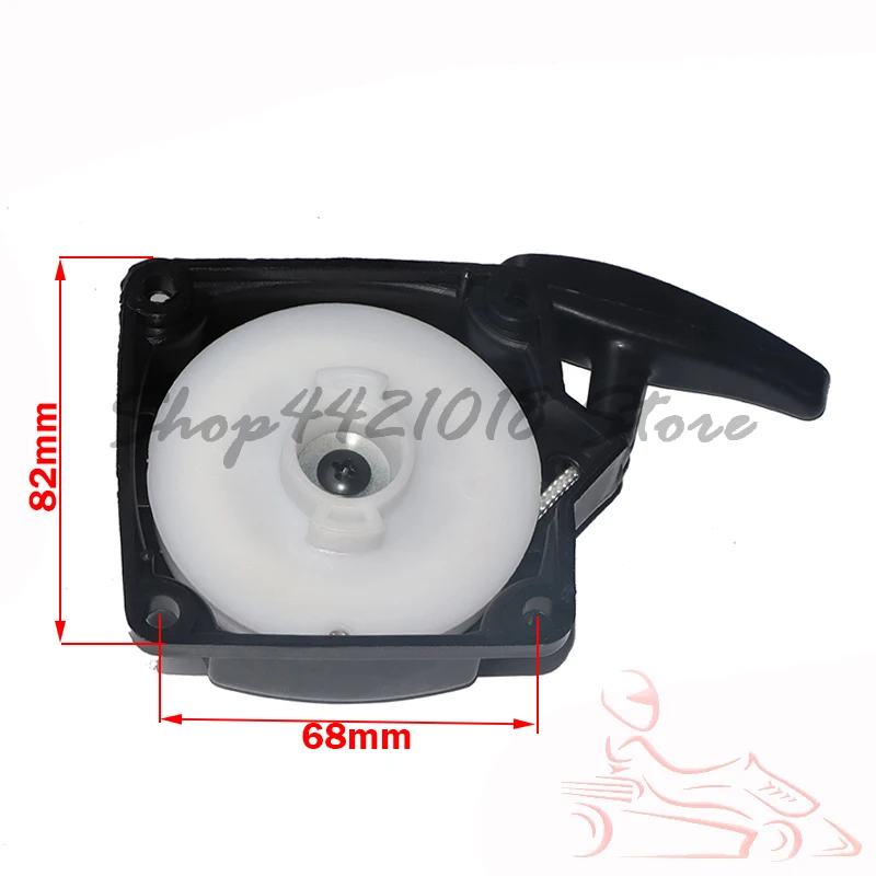 Recoil Pull Starter Assembly For 33/43/47/49cc Mini Bike ATV Scooter 
Recoil Pull Starter Assembly For 33/43/47/49cc Mini Bike ATV Scooter