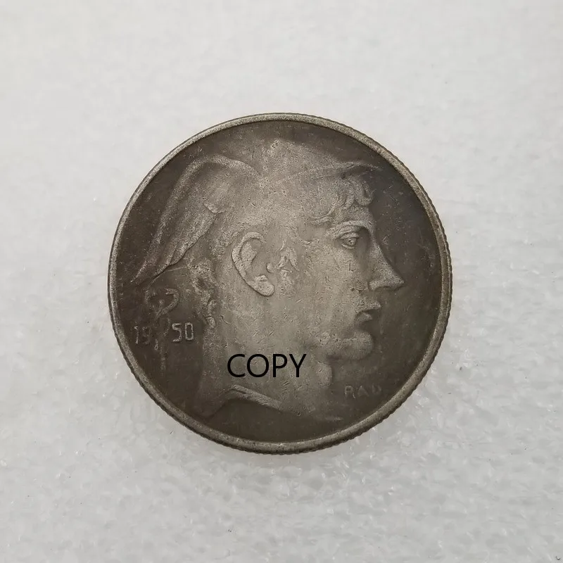 Belgium 1950 Silver Plated Commemorative Collector Coin Gift Lucky Challenge Coin COPY COIN
Belgium 1950 Silver Plated Commemorative Collector Coin Gift Lucky Challenge Coin COPY COIN