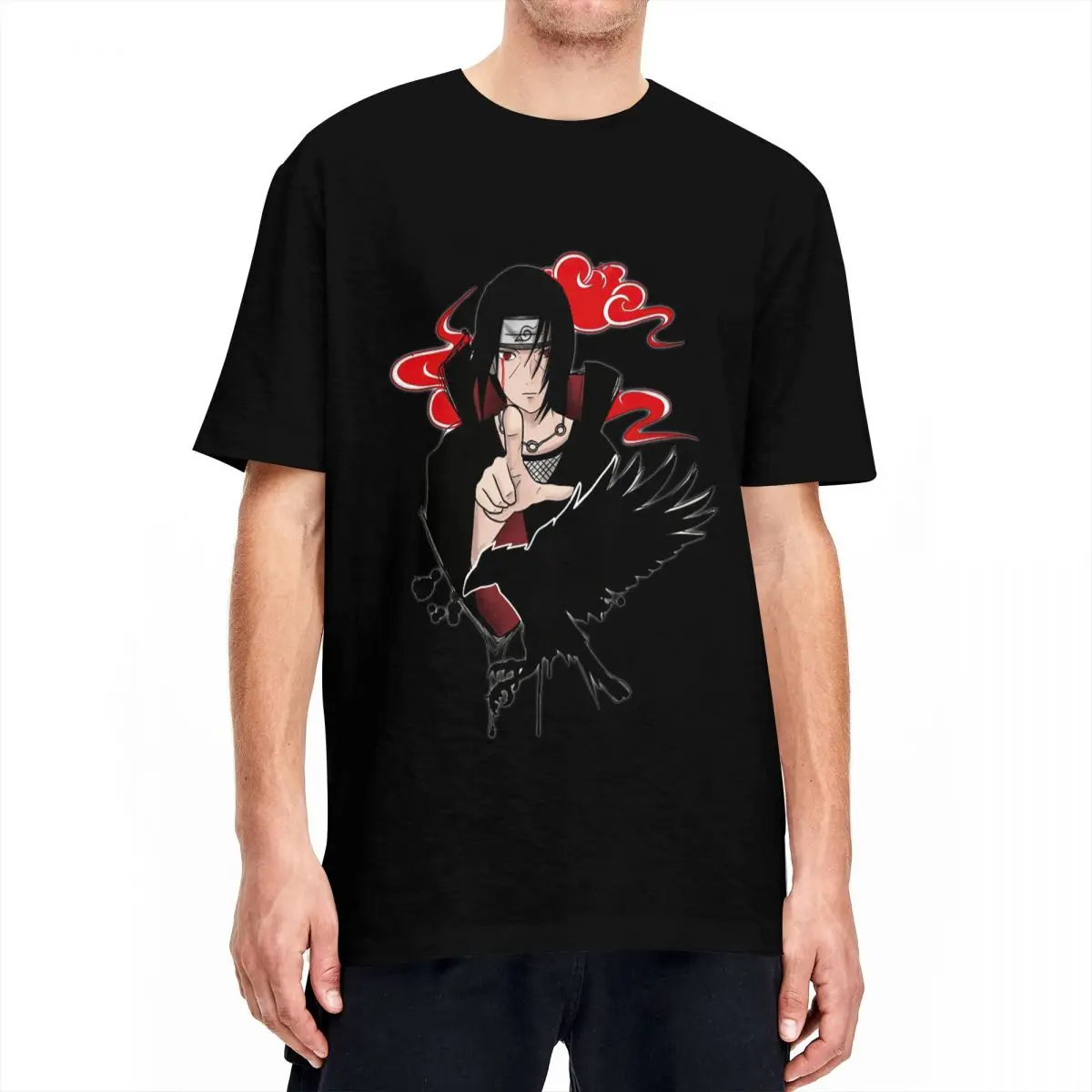 Футболка Uchiha Itachi для мужчин, Винтажная футболка с коротким рукавом и круглым вырезом, 100% хлопок, 6XL
Футболка Uchiha Itachi для мужчин, Винтажная футболка с коротким рукавом и круглым вырезом, 100% хлопок, 6XL