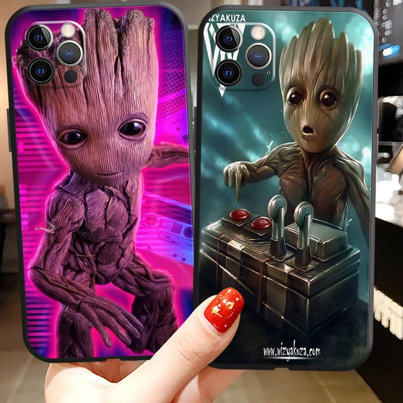 Marvel Groot Cartoon Phone Cases For iPhone 11 12 Pro MAX 6S 7 8 Plus XS MAX 12 13 Mini X XR SE 2020 Funda Back Cover
Marvel Groot Cartoon Phone Cases For iPhone 11 12 Pro MAX 6S 7 8 Plus XS MAX 12 13 Mini X XR SE 2020 Funda Back Cover