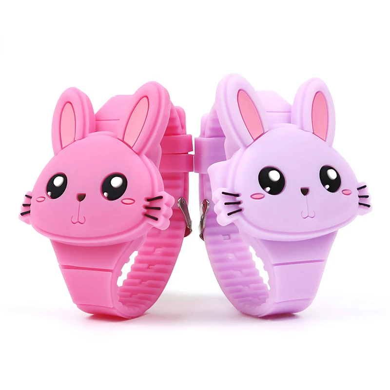 Lovely Rabbit Cartoon Children Watches Flip Cover Rubber Electronic Kids Watch for Boy Student Girls Clock Reloj Infantil
Lovely Rabbit Cartoon Children Watches Flip Cover Rubber Electronic Kids Watch for Boy Student Girls Clock Reloj Infantil