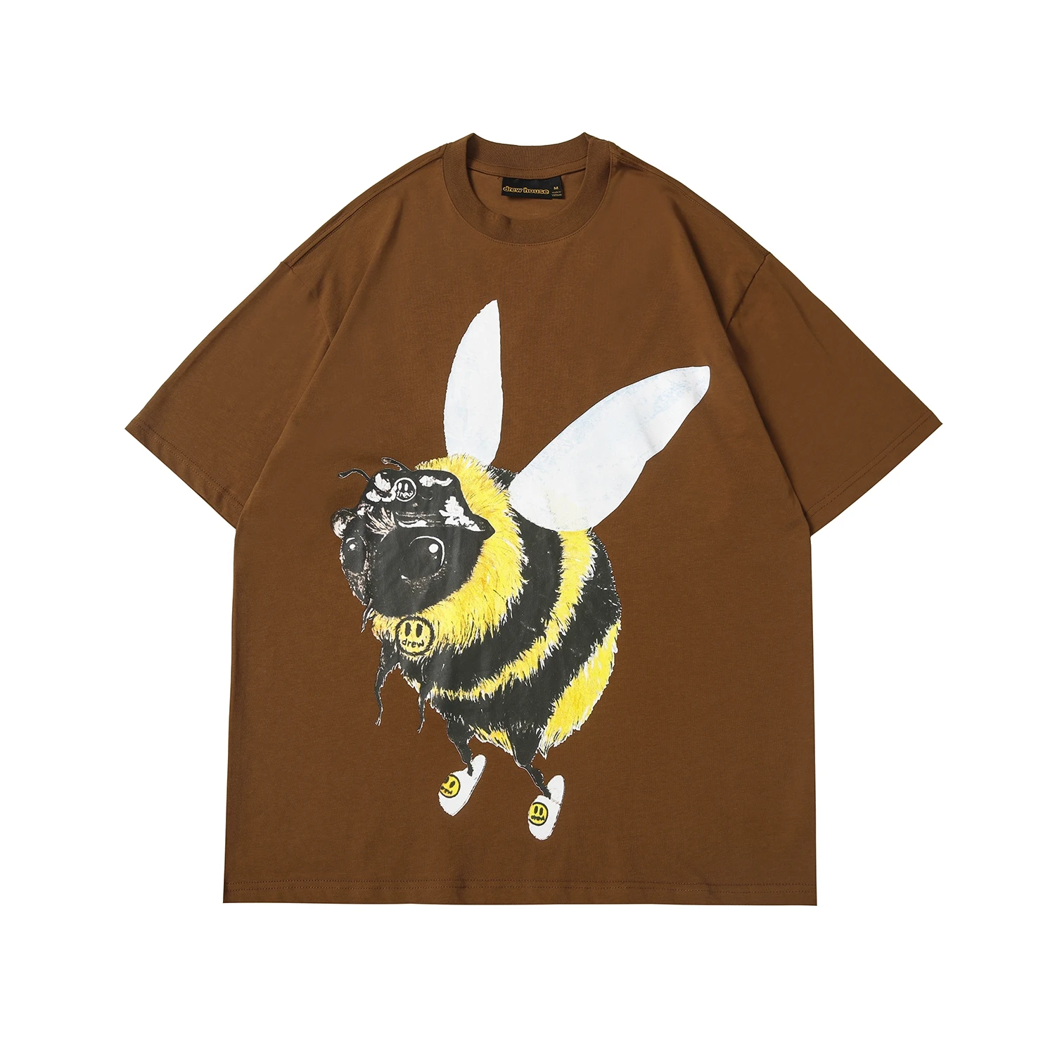 New DREW Summer T Shirt 100% Cotton Men O-neck T-shirt Male Women tshirt Short Sleeve High Quality Top HOUSE JUSTIN Brand Smiley
New DREW Summer T Shirt 100% Cotton Men O-neck T-shirt Male Women tshirt Short Sleeve High Quality Top HOUSE JUSTIN Brand Smiley