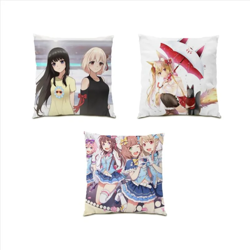 Polyester Linen Decoration Home Throw Pillow Covers Japanese Cushion Cover 45x45 Anime Pillow Case Living Room Decoration E0691
Polyester Linen Decoration Home Throw Pillow Covers Japanese Cushion Cover 45x45 Anime Pillow Case Living Room Decoration E0691