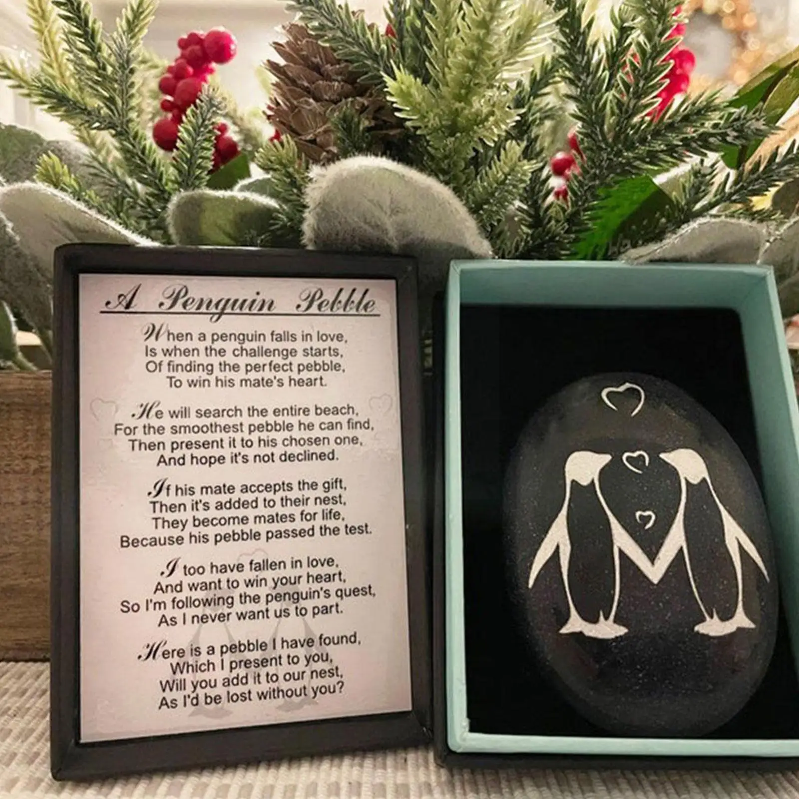 Positivity Penguin-pebble A Little Pocket Penguin Hug Love Ornaments Valentine Gift Token Keepsake Pebble Love Birthday Sou C6y4
Positivity Penguin-pebble A Little Pocket Penguin Hug Love Ornaments Valentine Gift Token Keepsake Pebble Love Birthday Sou C6y4