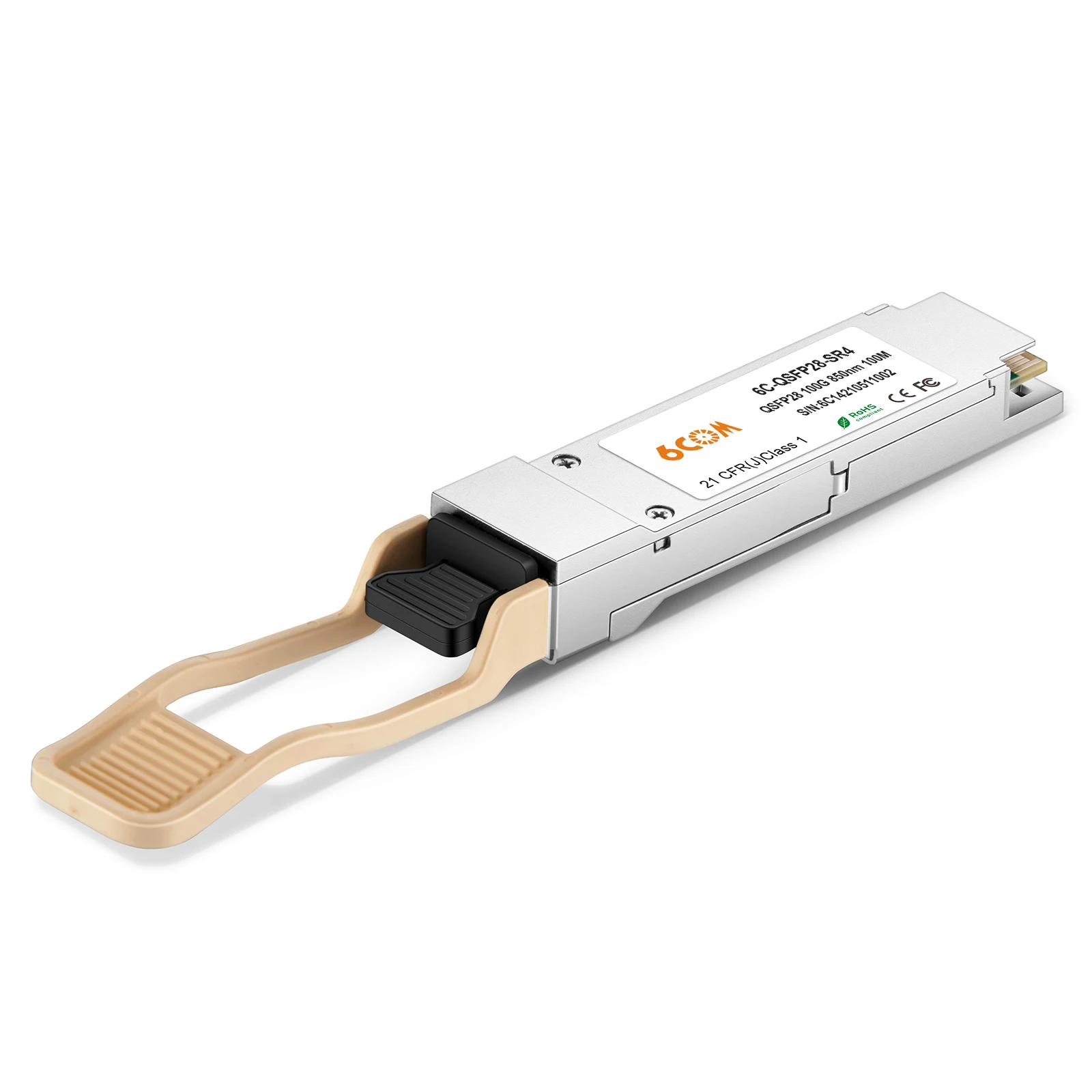 100m 100G QSFP28 SR 850nm SFP Optical Fiber Transceiver Module 100Gbase QSFP-100G-SR4-S SFP 100GB QSFP-100G-SR4
100m 100G QSFP28 SR 850nm SFP Optical Fiber Transceiver Module 100Gbase QSFP-100G-SR4-S SFP 100GB QSFP-100G-SR4
